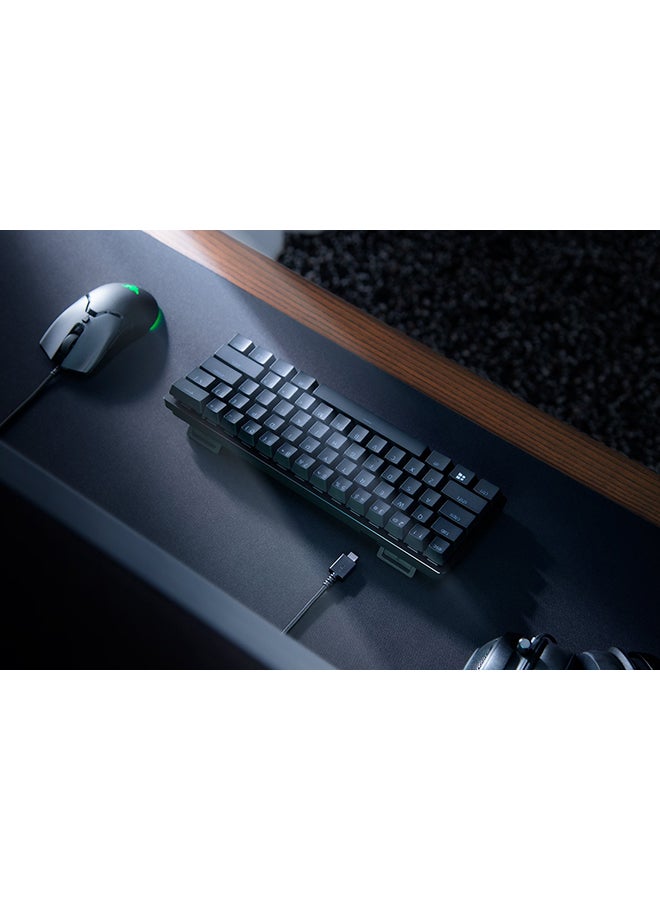 Huntsman Mini 60% Gaming Keyboard with Linear Optical Switch - US - Black