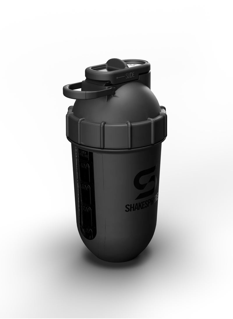 ShakeSphere Tumbler Cooler Shaker - 700ml Matte Black