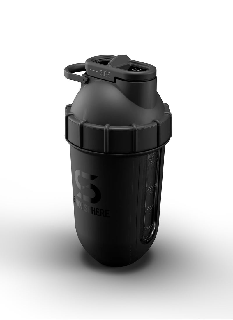 ShakeSphere Tumbler Cooler Shaker - 700ml Matte Black