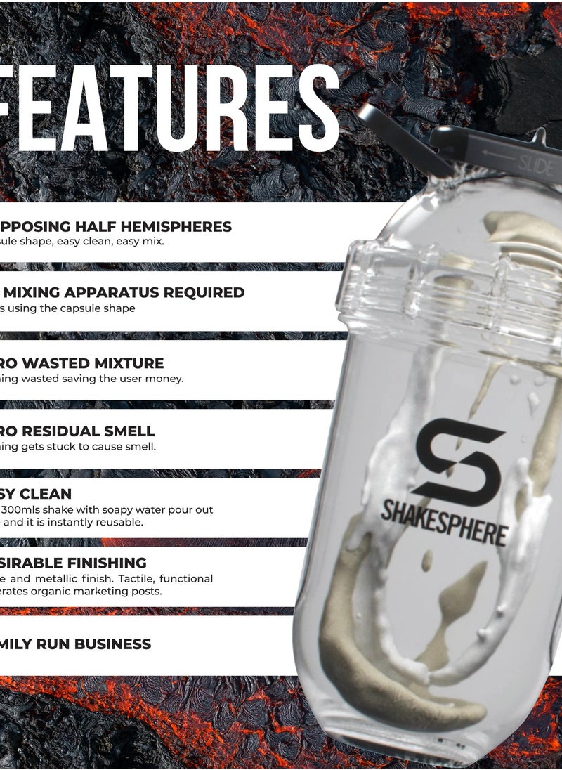 ShakeSphere Tumbler View - 700ml Gun Metal
