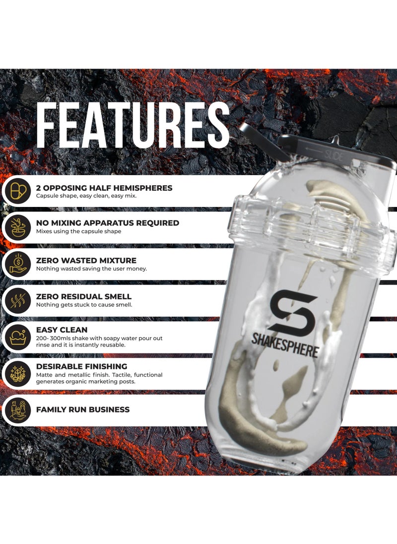 ShakeSphere Tumbler Original - 700ml Matte Black