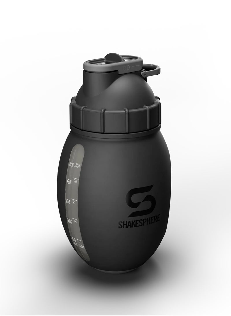 ShakeSphere Mixer Jug - 1.3L Matte Black Silicon Touch