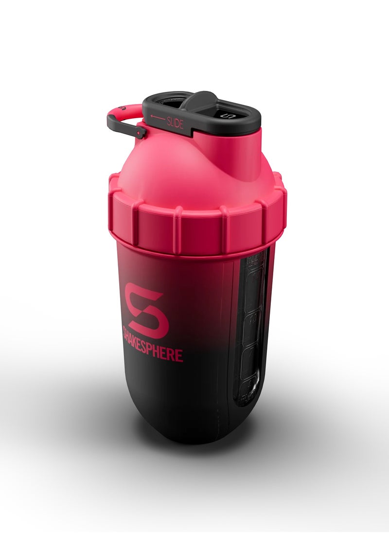 ShakeSphere Tumbler Cooler Shaker - 700ml Ombre Pink