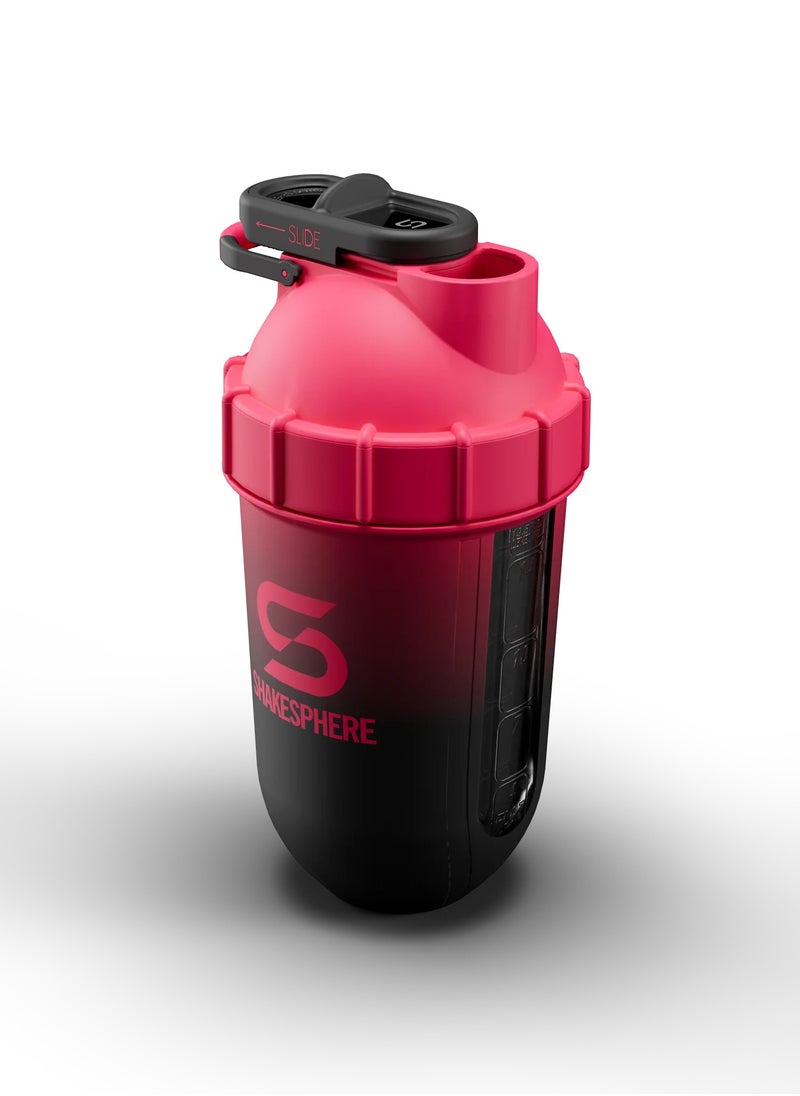 ShakeSphere Tumbler Cooler Shaker - 700ml Ombre Pink