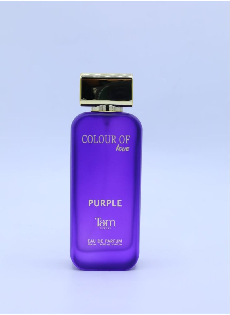 COLOUR OF LOVE PURPLE EAU DE PARFUM 100ML