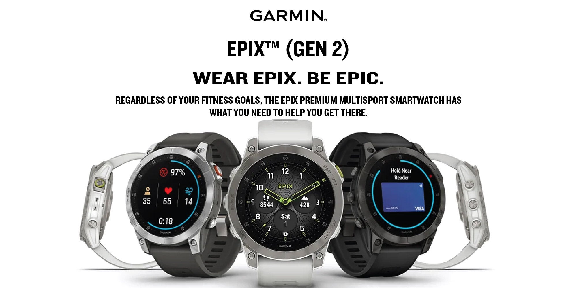 Epix Gen 2 - 47MM - Up To 16 Days  Battery Life  - 1.3