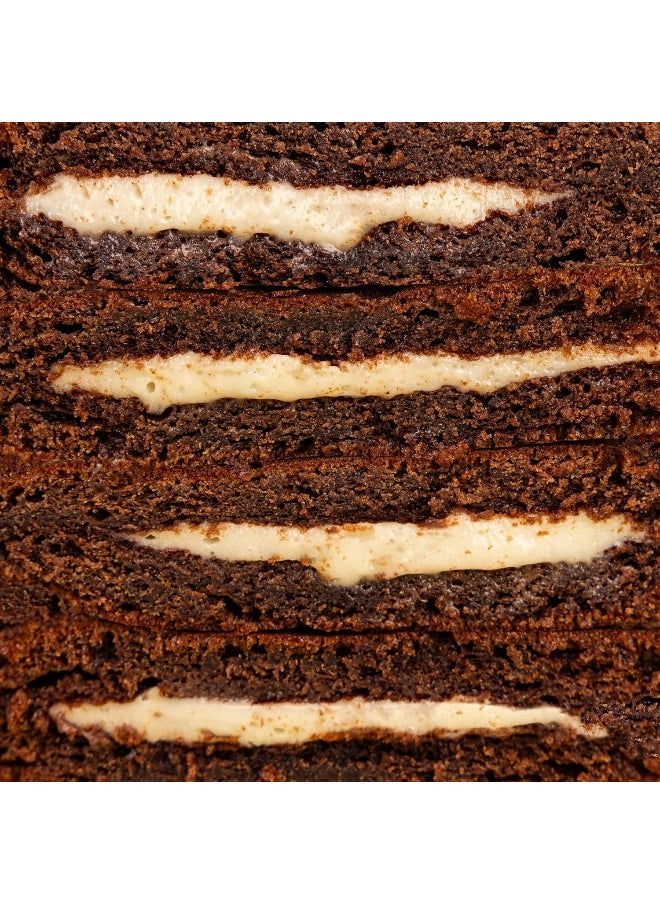 Go Fitness 12 Protein Pancakes - High Protein Snack, Freshly Baked & Extremely Delicious - Protein Bar Alternative with 10 g Protein Per Pancake (Cookies N Cream)