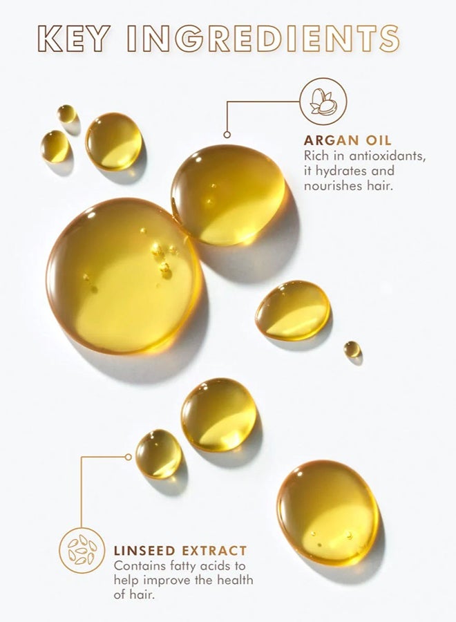 Treatment Oil for All Hair Types, Argan Oil Hair Serum, 100ml – Smooth, Shine & Frizz Control