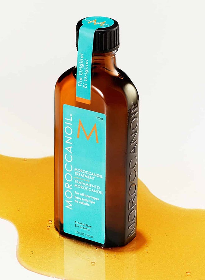 Treatment Oil for All Hair Types, Argan Oil Hair Serum, 100ml – Smooth, Shine & Frizz Control