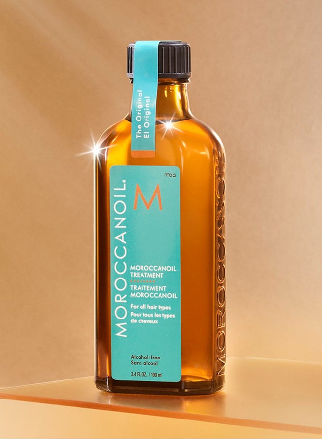 Treatment Oil for All Hair Types, Argan Oil Hair Serum, 100ml – Smooth, Shine & Frizz Control