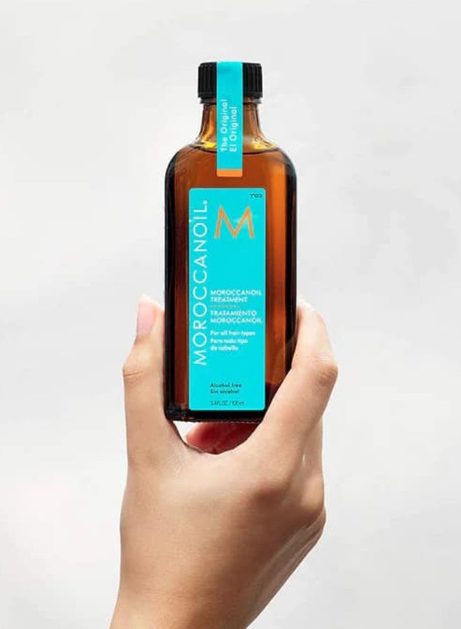 Treatment Oil for All Hair Types, Argan Oil Hair Serum, 100ml – Smooth, Shine & Frizz Control