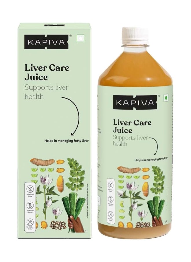 Liver Care Juice With 5 Ayurvedic Herbs to Benefit Liver Health