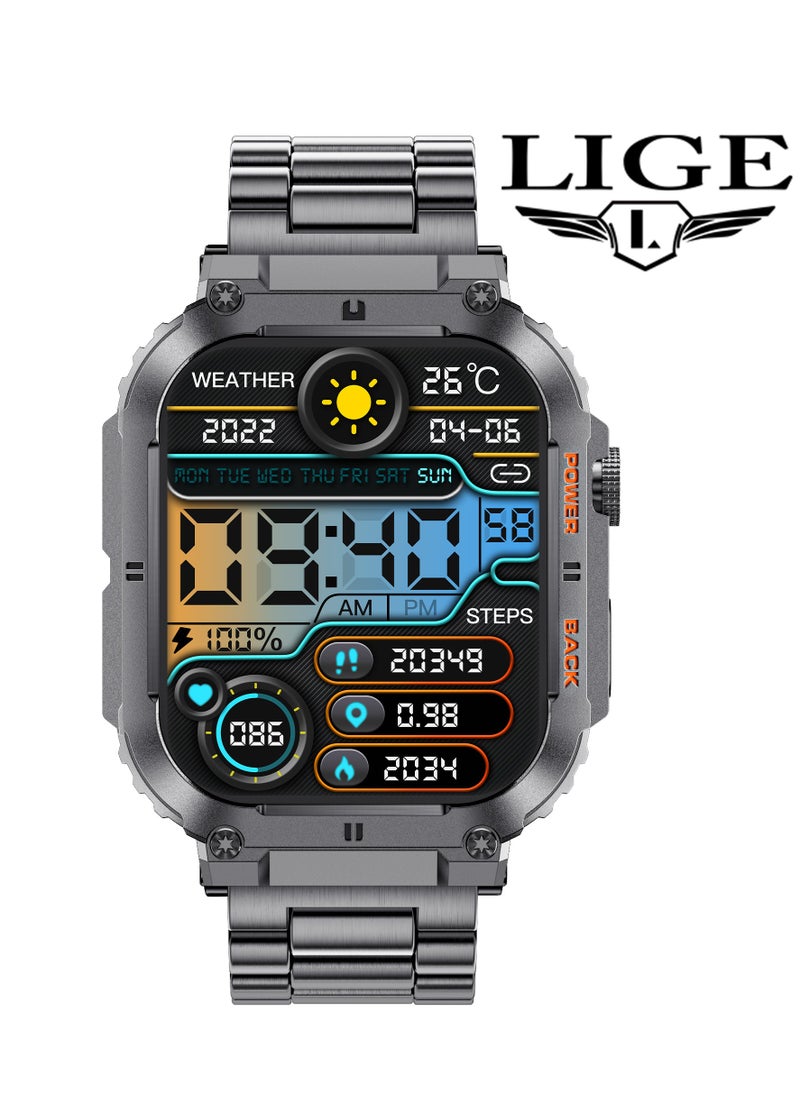 Smart Watch for Men Bluetooth Calling 1.96