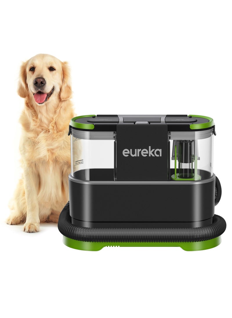 EUREKA Spot & Stain Carpet Cleaner, Portable Lightweight Multi Surfaces Vacuum Cleaner for Sofa, Car Seats, with Two Water Tank