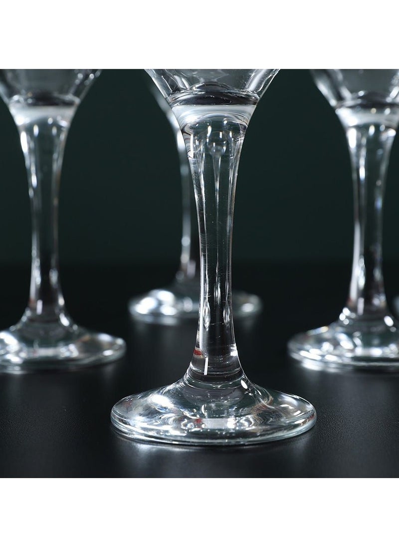 Misket 6 Piece Margarita Cocktail Glasses 300 ML