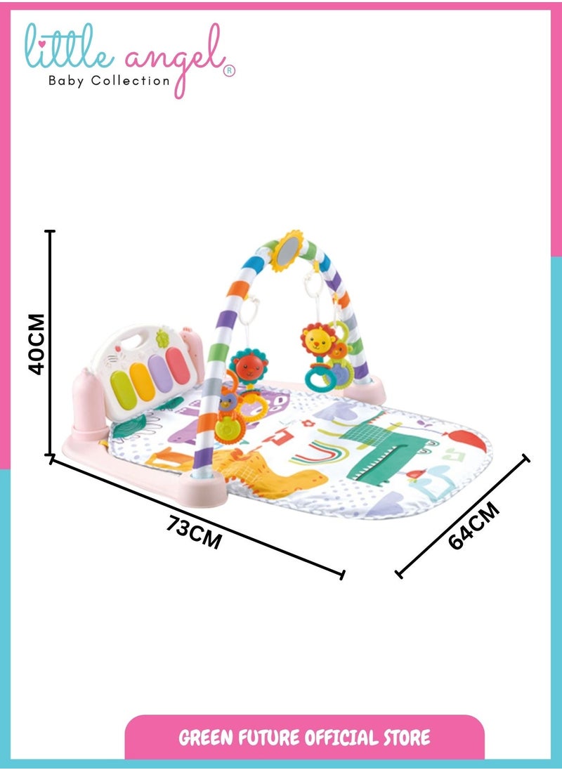 Baby Play Mat Activity Gym With Bluetooth With Musical Features And Hanging Toys