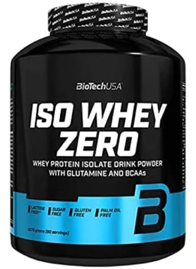 BiotechUSA ISO Whey Zero Banana Flavor, 2270 g