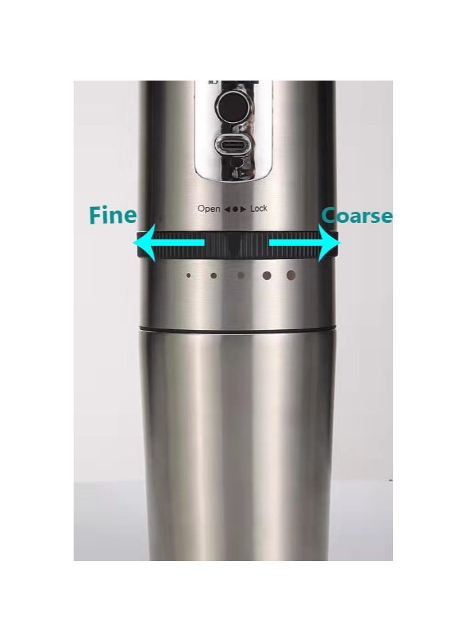 Portable Coffee Machine Mini Grinding and Coffee Maker with Stainless Steel Mug