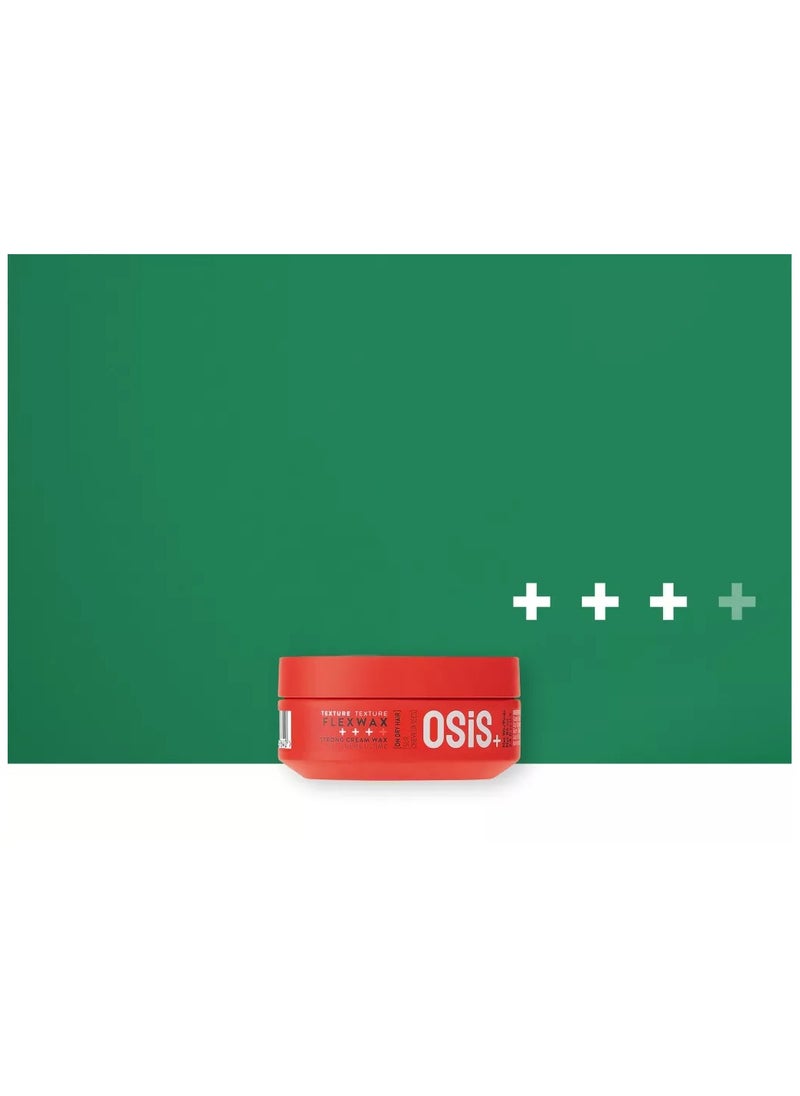 Schwarzkopf Osis Flexwax Strong Cream Wax 85ml For Hair Styling Flex Wax