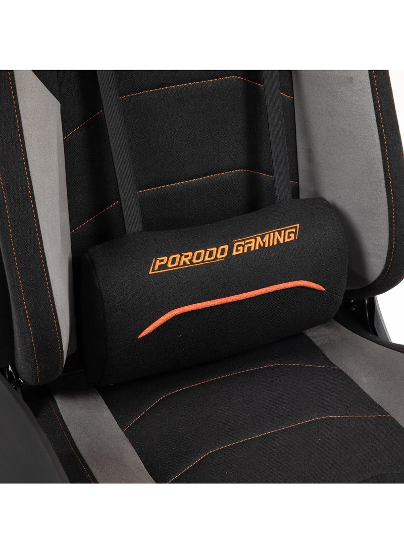 Professional Gaming Chair with Molded Foam Seats and Class 4 Gas Lift and 2D Armrest, Lumbar Pillow, Headrest, Ergonomic Design, Comfortable & Durable Gaming Chair - Black