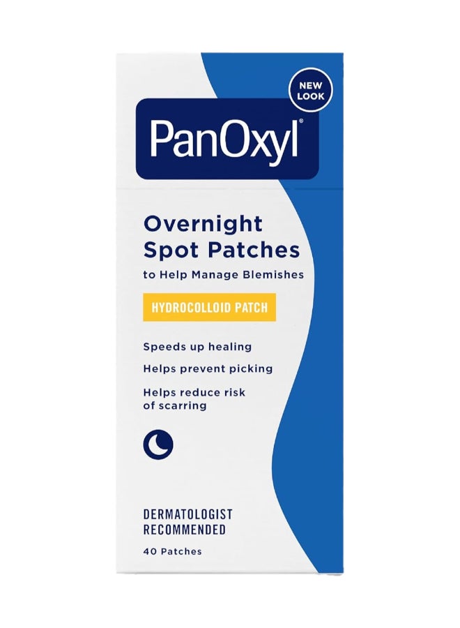 Overnight Spot Patches, Hydrocolloid Patch 40 Counts Packaging May Vary