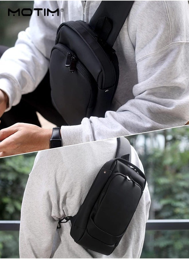 Carrying Case for Steam Deck & Accessories, Portable Steam Deck Travel Storage Bag, Crossbody Bag with Pockets, Waterproof and Shockproof for Protector Case, Large Capacity
