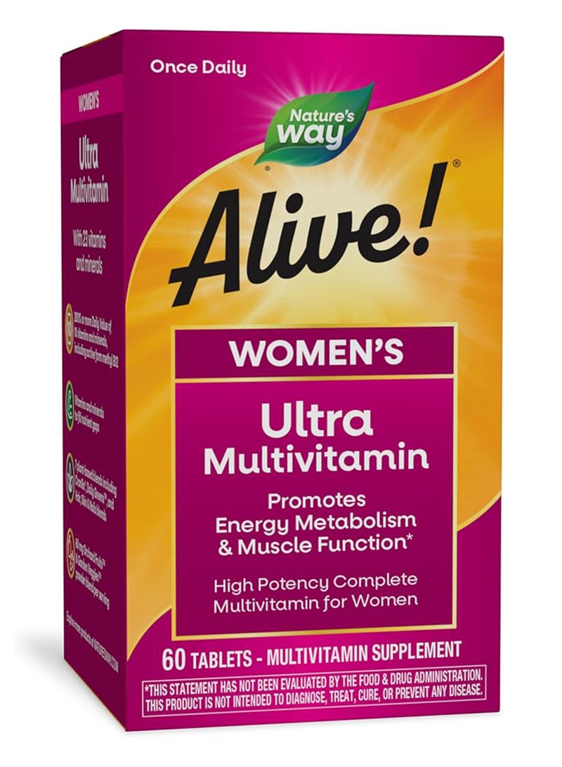 Once Daily Womens Ultra Multivitamin  60 Tablets