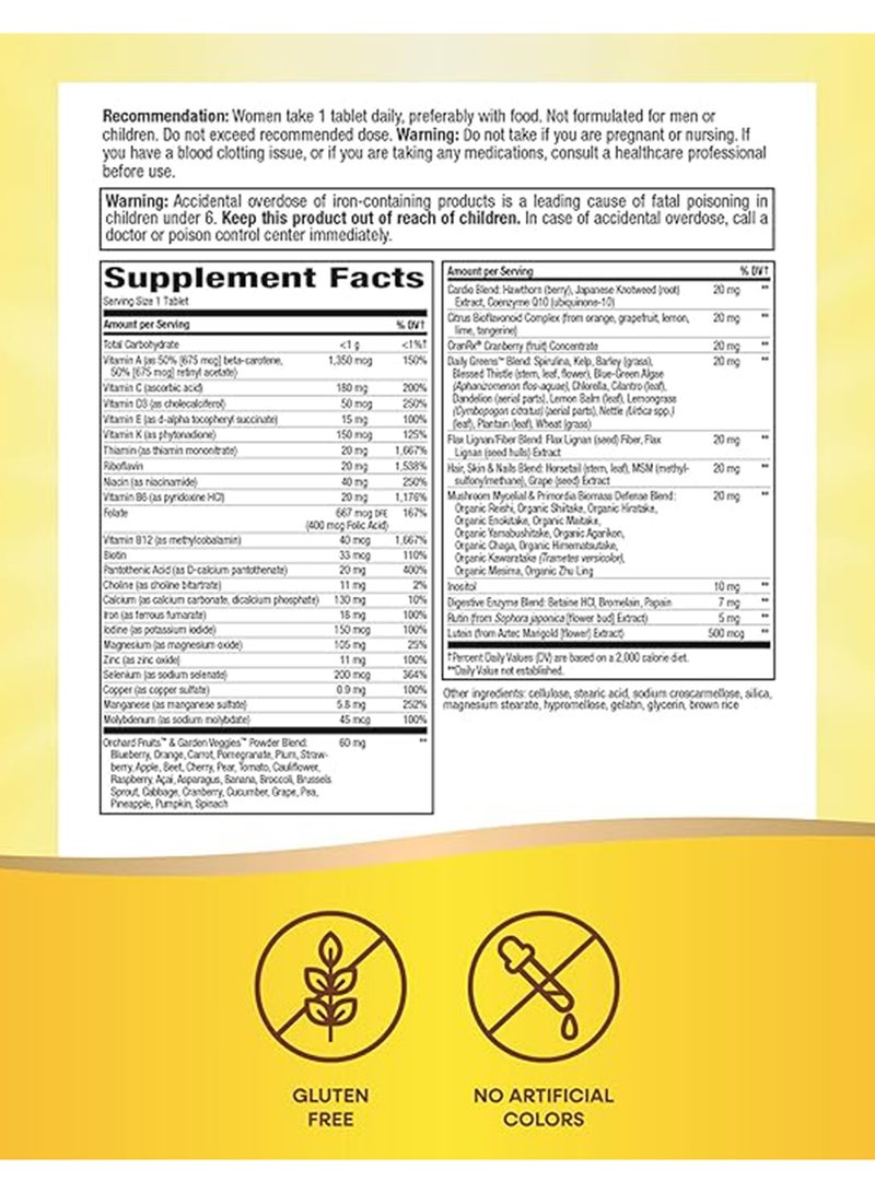 Once Daily Womens Ultra Multivitamin  60 Tablets