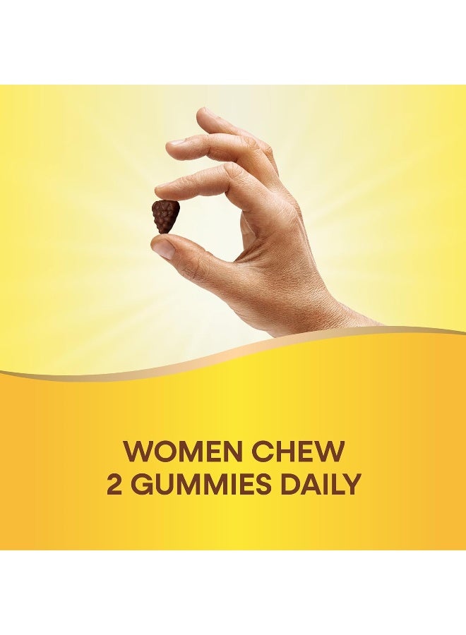 Women's Multivitamin, Mixed Berry Flavored 130 Gummies Packaging May Vary