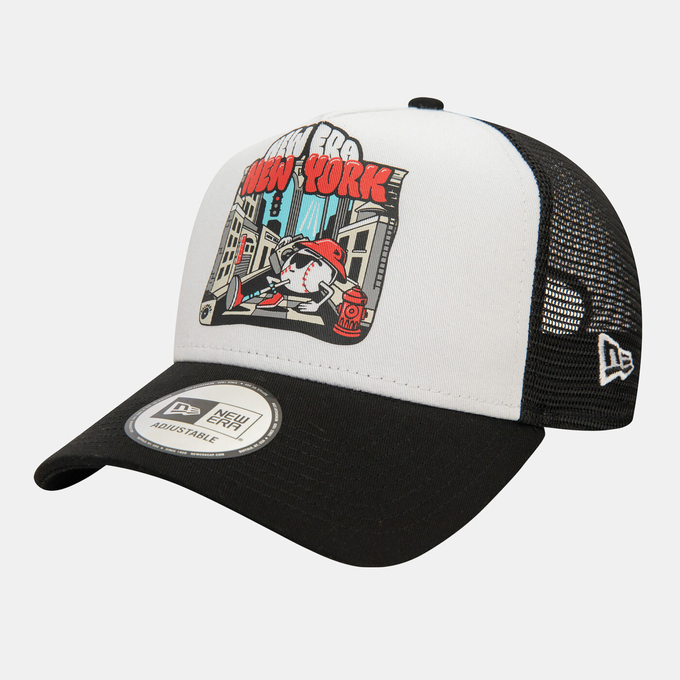 Men's New York Graphic Print Trucker Cap