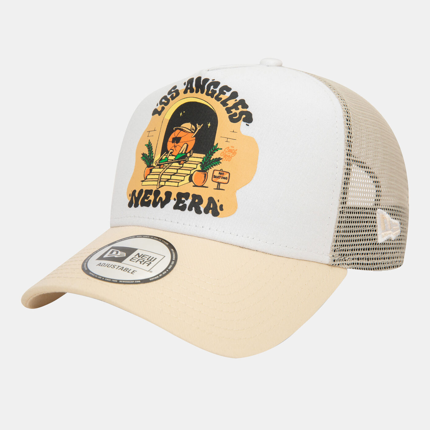 Men's Los Angeles Graphic Print Trucker Cap