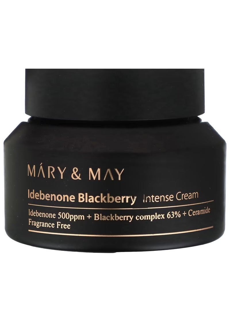 Idebenone Blackberry Intense Cream, 2.46 oz (70 g)