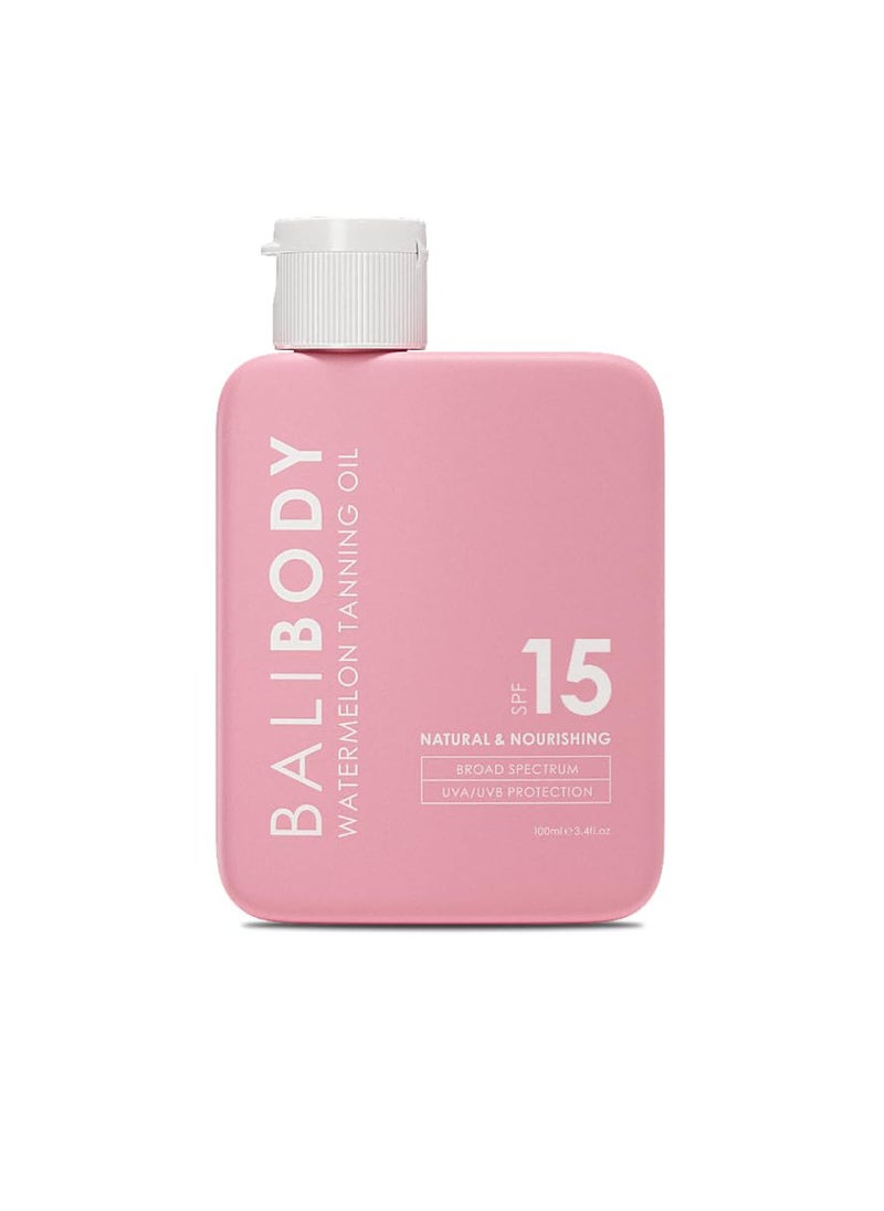 Watermelon Tanning Oil SPF15