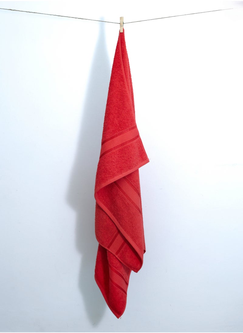 Pack of 4 Bath Towel Ultra Soft 70Cm X 140Cm, 100% Cotton, 430 GSM Terry
