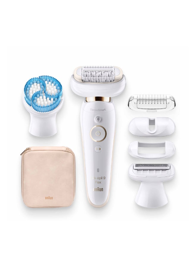 Silk-Epil 9 Flex Beauty Set, Ses 9010 3D, White White