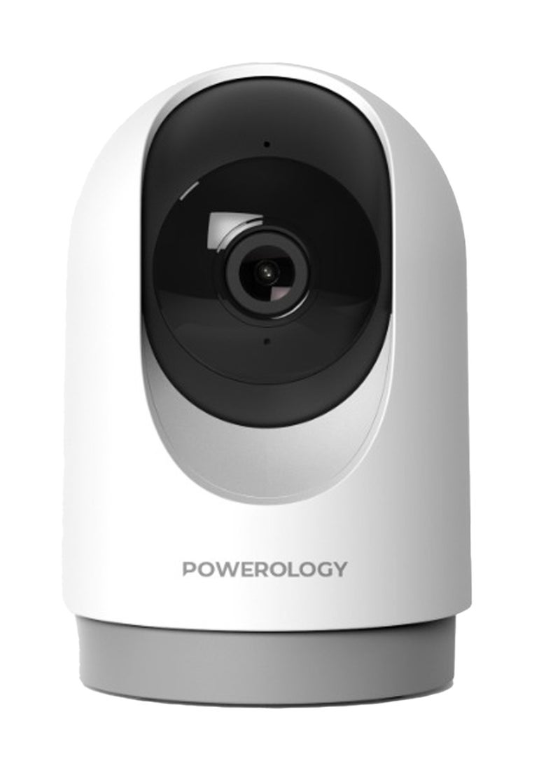 BT Indoor PTZ Smart Camera/2304x1296pixels Resolution/ 3MP/ Motion Sensor/ Night Vision/ 100° Field of Vision/ Echo Cancellation Audio/ Two Way Audio/ 2.4GHz Wi-fi - White
