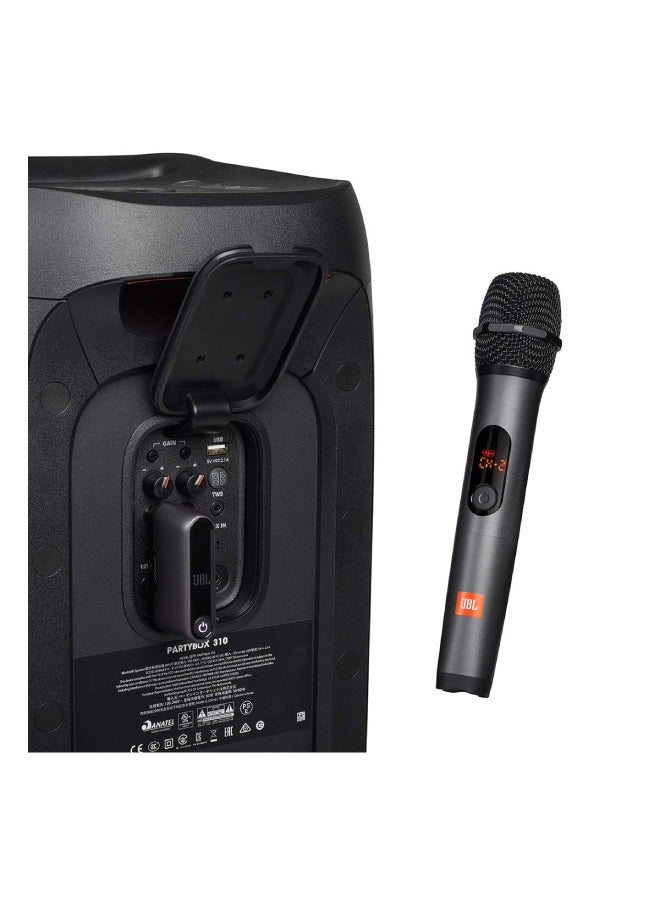 Wireless Microphone Set JBLWIRELESSMIC-D Black