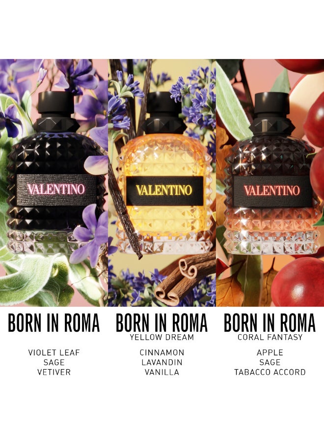 BORN IN ROMA YELLOW DREAM FOR HIM EAU DE TOILETTE SPRAY 100ml