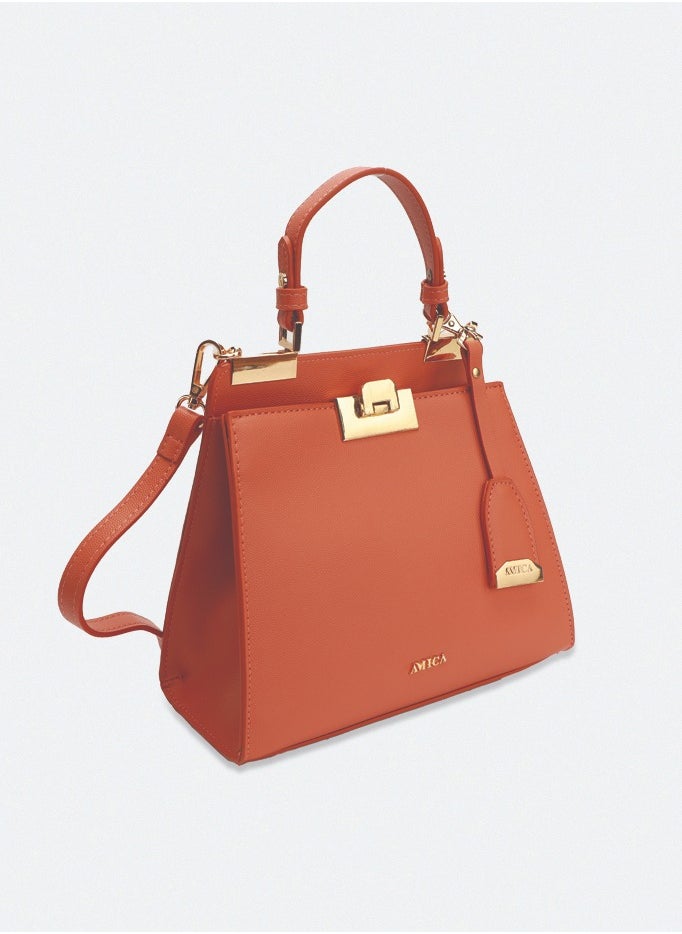 Zoe Mini Crossbody Bag for Women- Tan Brown