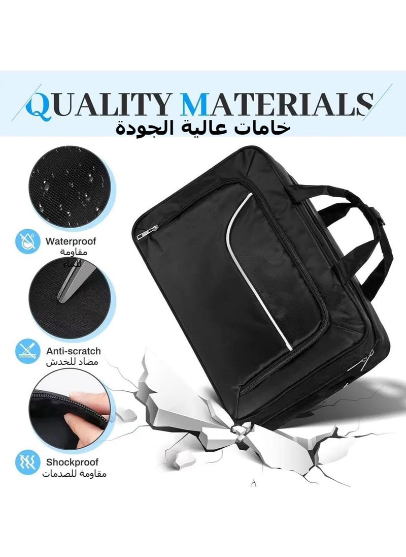 Travel Case Compatible with PS 5 slim and PS5 slim Digital Edition  (Black)