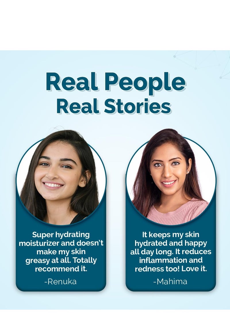 The Derma Co. x Dr.V Skin Renew Barrier Repair Peptide Moisturizer-Peptide & Vitamin C-50ml Repairs Skin Barrier & Deeply Moisturizes  50G