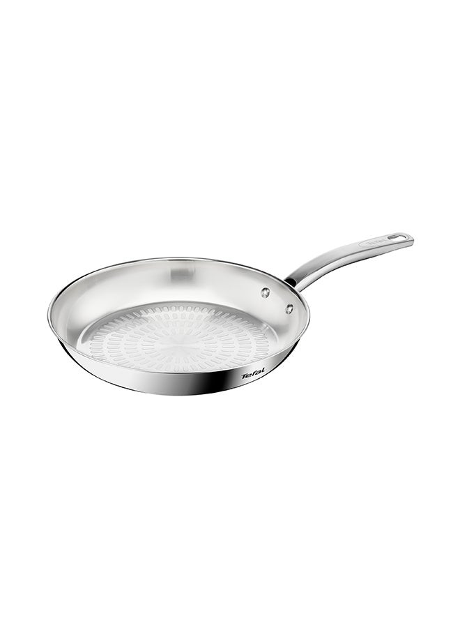 TEFAL Intuition frypan 28 cm | Premium Stainless Steel 18/10 | Perfect Searing | Easy Release | Robust handle | Induction | 2 Years Warranty | B8590635 Stainless Steel 28 cmcm