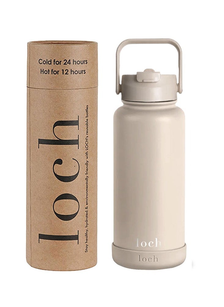 900ML Clay Beige Monochrome Bottle