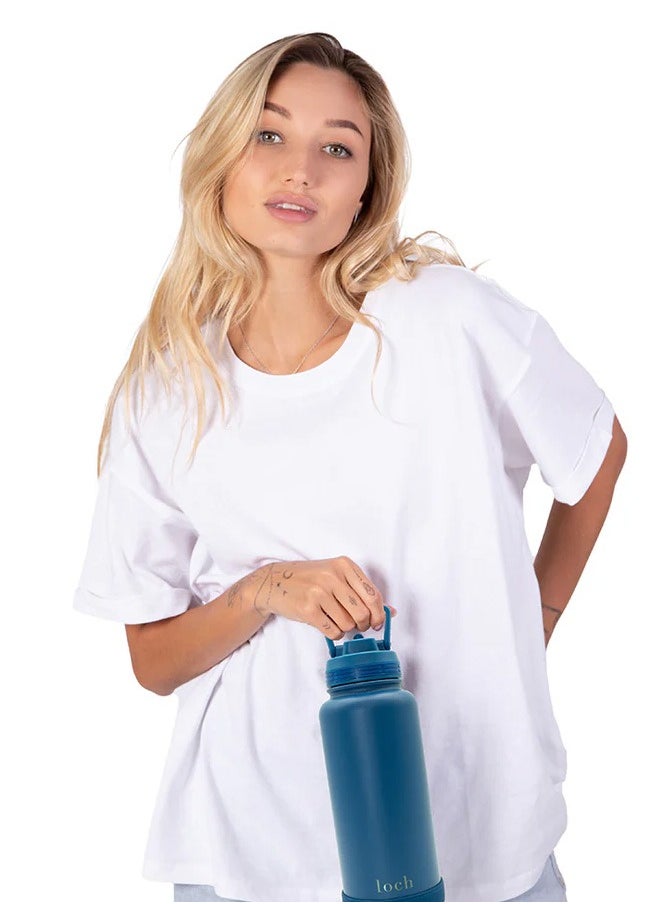 900ML Night Blue Monochrome Bottle
