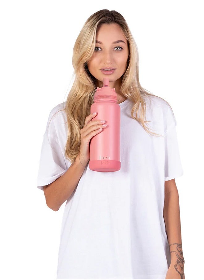 900ML Blush Pink Monochrome Bottle