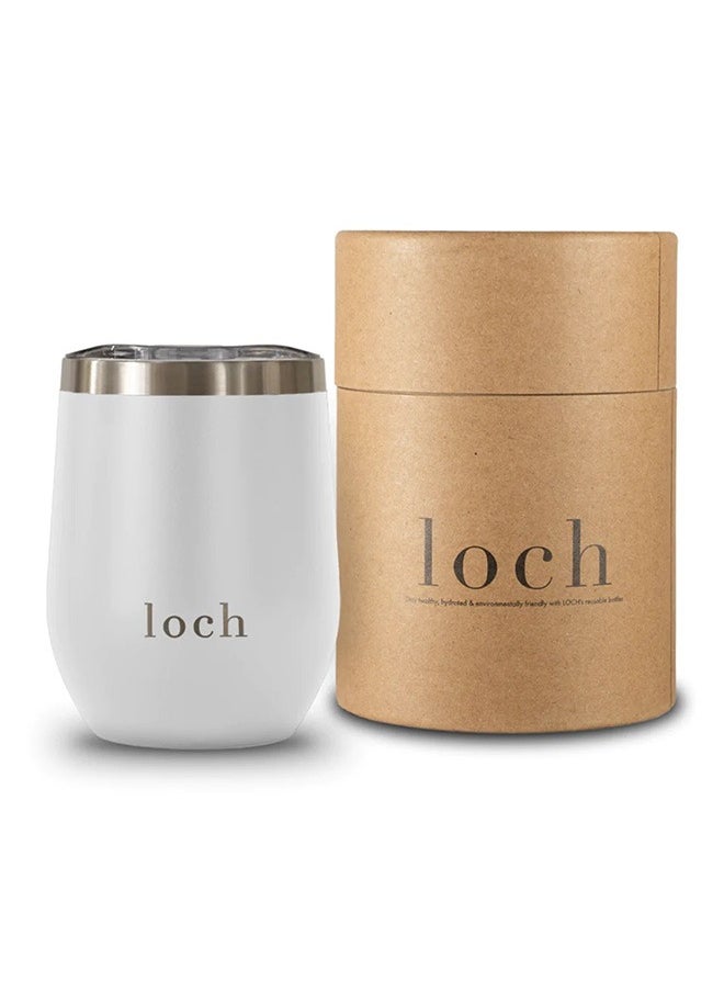 Loch Mug 350ml Pearl White