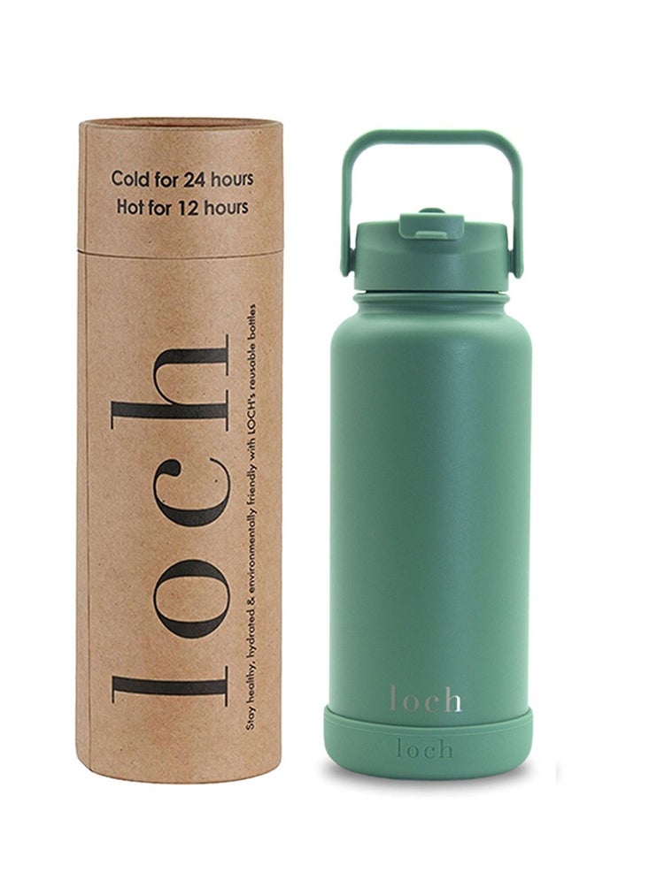 900ML Ocean Green Monochrome Bottle
