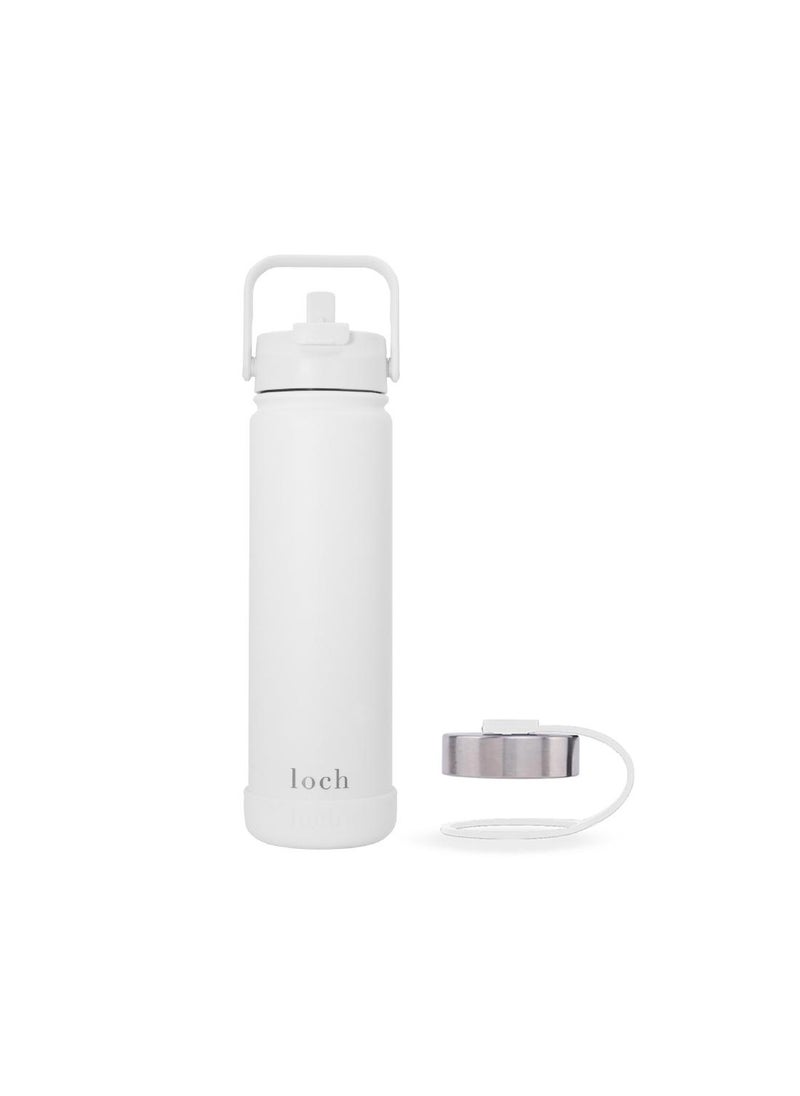 650 ml Pearl White Monochrome Bottle