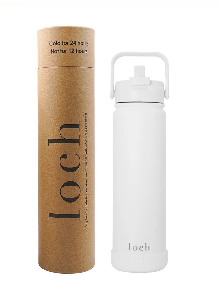 650 ml Pearl White Monochrome Bottle
