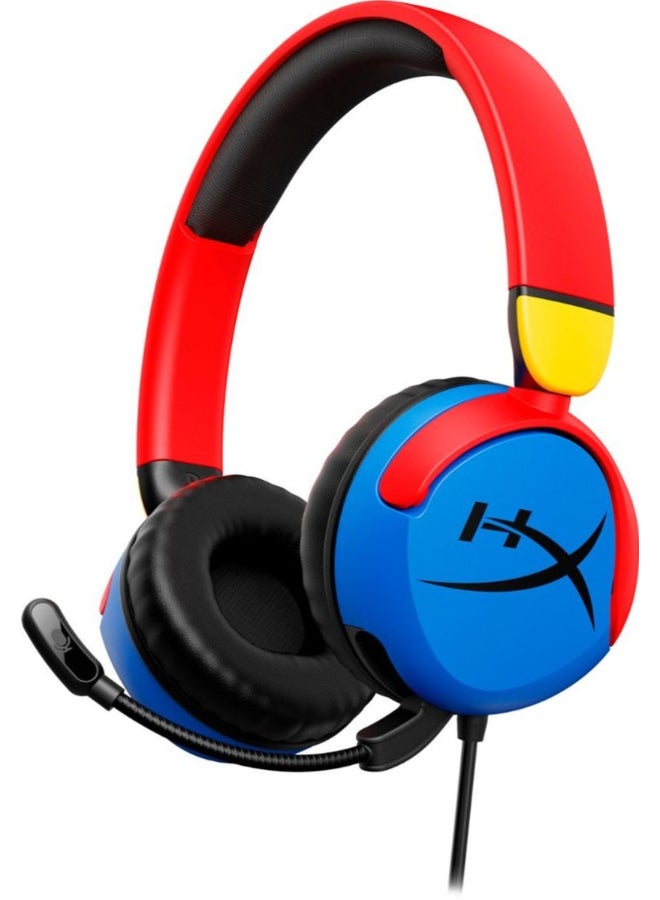 Cloud Mini - Gaming Headset, Volume level below 85dB, Immersive audio, Durable tuck-away boom mic, Lightweight comfort, MultiColor | 7G8F3AA